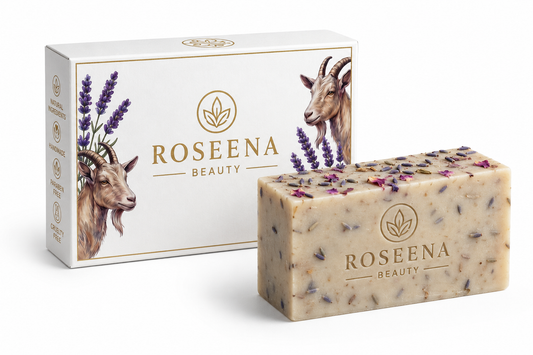 Buy Goat Milk & Lavender Comfort Soap | Roseena Beauty — Natural Handmade